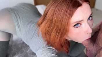 Gorgeous Redhead Beauty Fucefucks and Hard Ass Fucks - Crazy Orgasms from Anal Sex POV